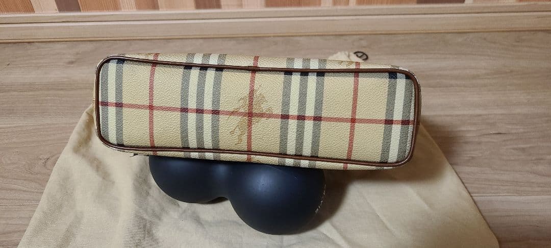 BURBERRY＊美品＊チェック柄トートバッグ＊バーバリー