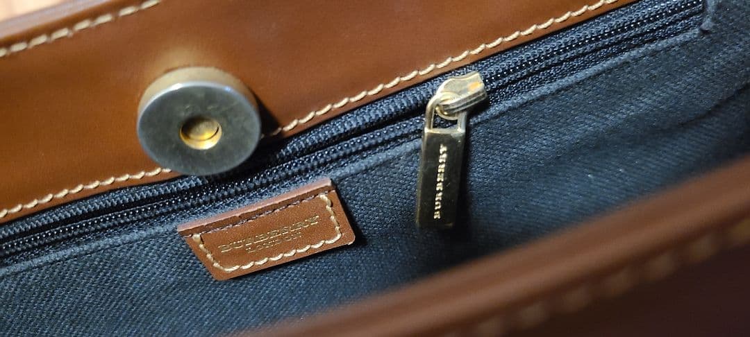 BURBERRY＊美品＊チェック柄トートバッグ＊バーバリー