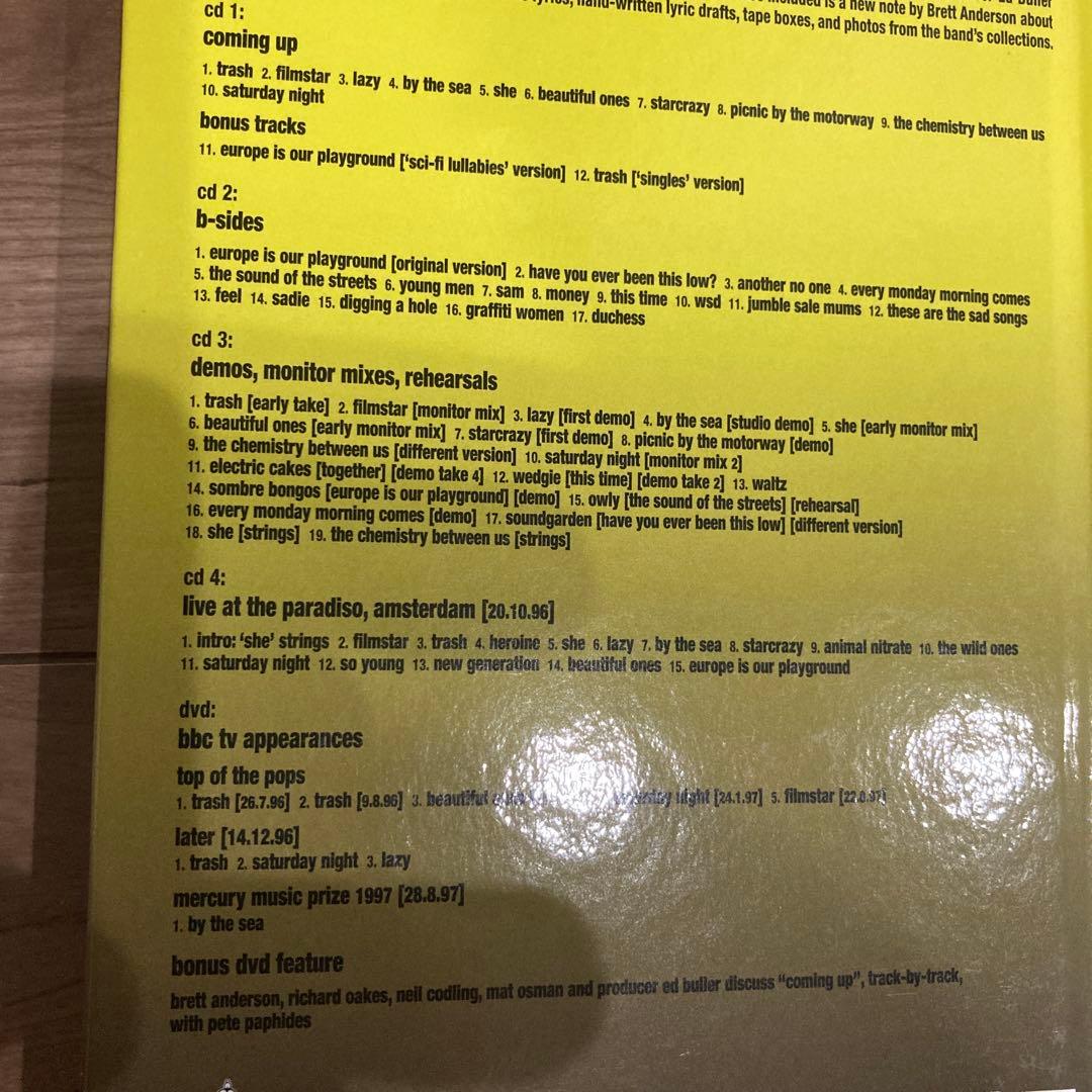 Suede Coming Up 20thAnniversary CD スウェード