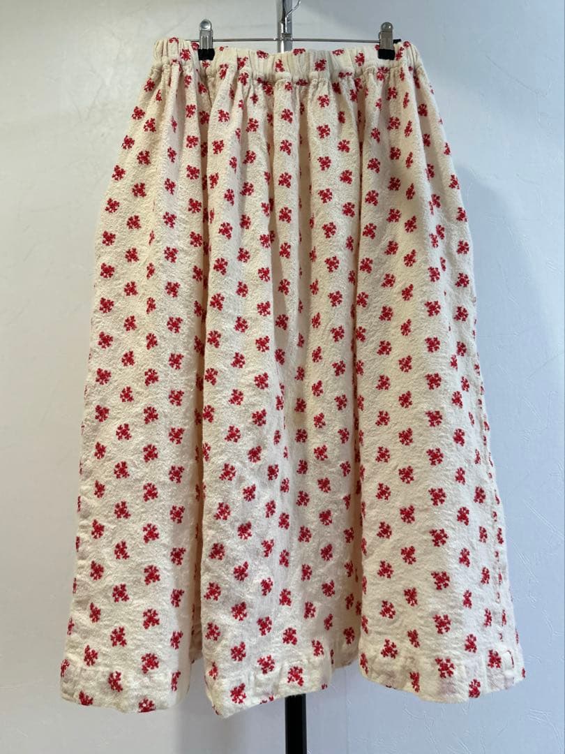 2021AW コムデギャルソンガール　刺繍スカート