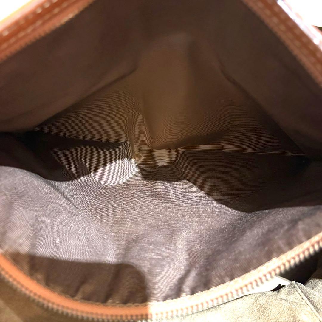 【美品】土屋鞄　トートバッグ　レザー　トーンオイルヌメ　マグネット　袋付き