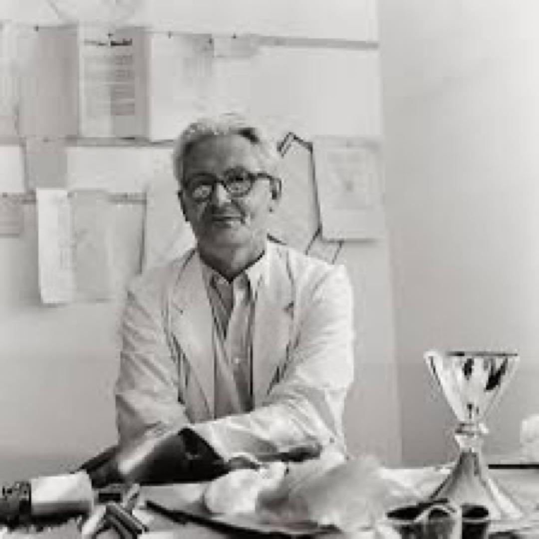 独60年代　Wagenfeld for WMF \"Ball Vase\"トルマリン