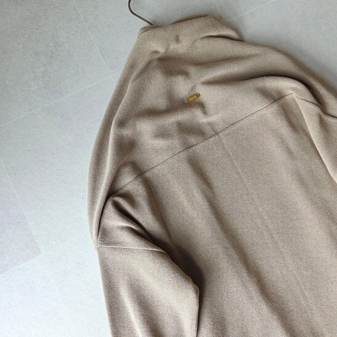 美品✨ ミューズ ドゥーズィエムクラス スムースニットガウンコート コットン