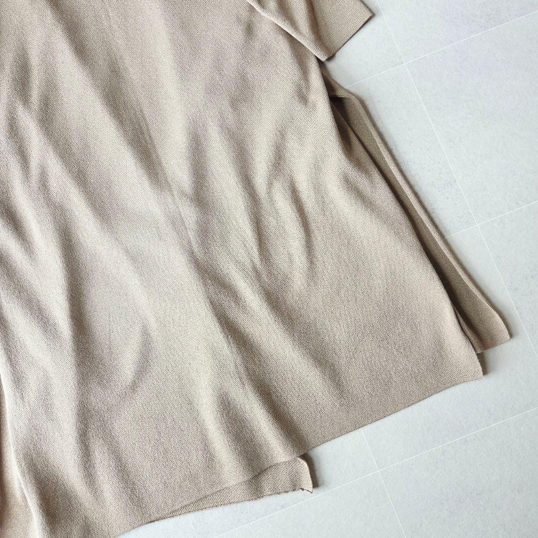 美品✨ ミューズ ドゥーズィエムクラス スムースニットガウンコート コットン