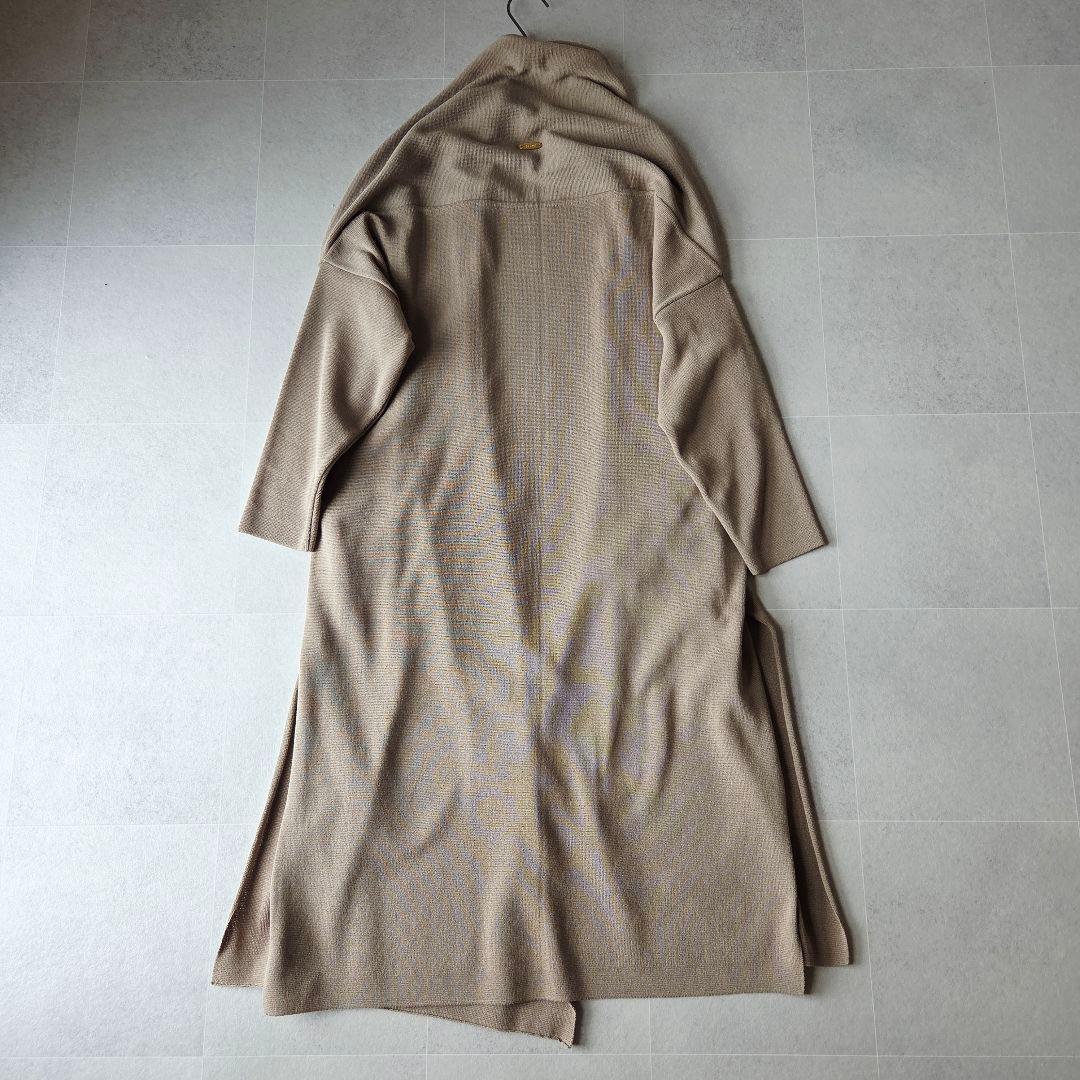 美品✨ ミューズ ドゥーズィエムクラス スムースニットガウンコート コットン