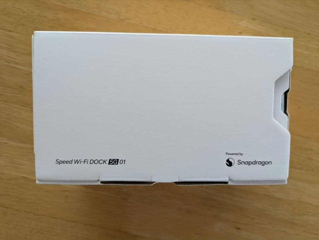 未使用 Speed WiFi DOCK 5G 01 ブラック