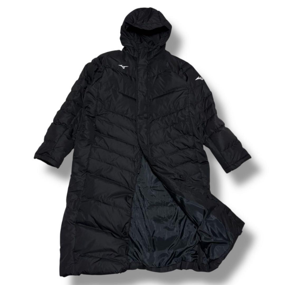 ＴＮ様 ミズノ ロングベンチコート ダウン90% ブラック 2XL