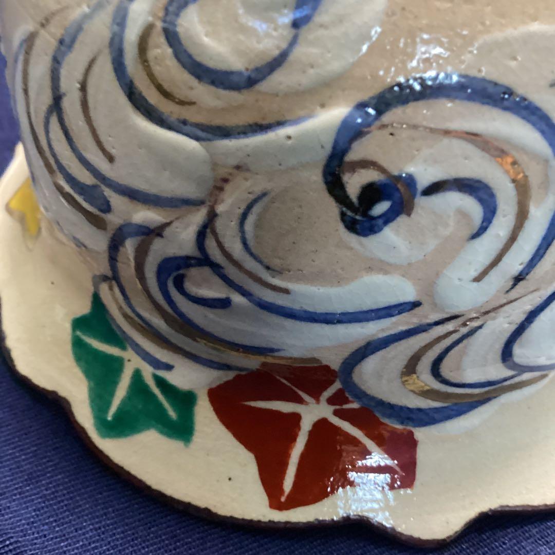 京焼乾山写流水に紅葉向付10客　　新品未使用　　最後の10客