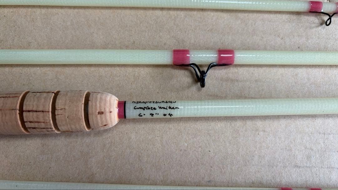 平野釣具オリジナルフライロッド コンプリートウォーカー#４　６'９\"