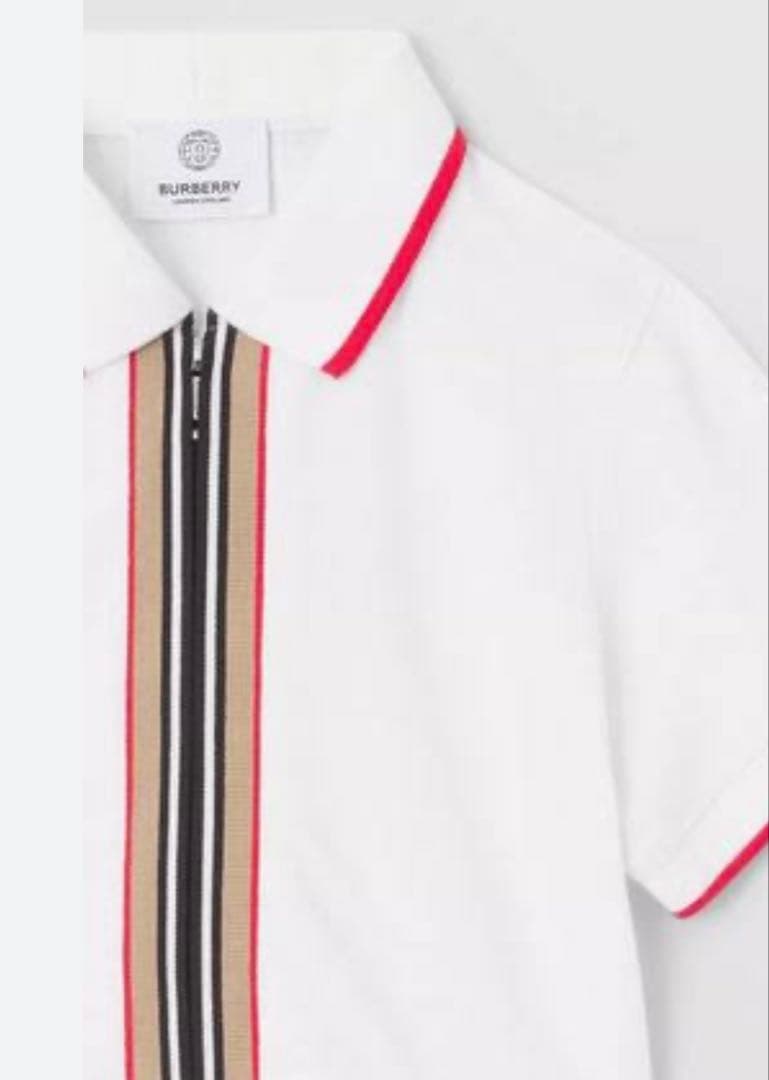 現行タグ バーバリーチルドレンBURBERRY ポロワンピース 12y 152