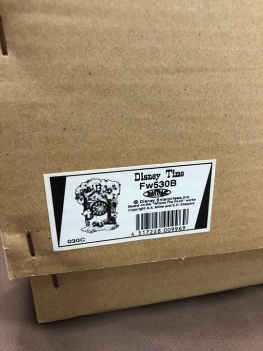 ディズニータイム　プーさん　掛時計