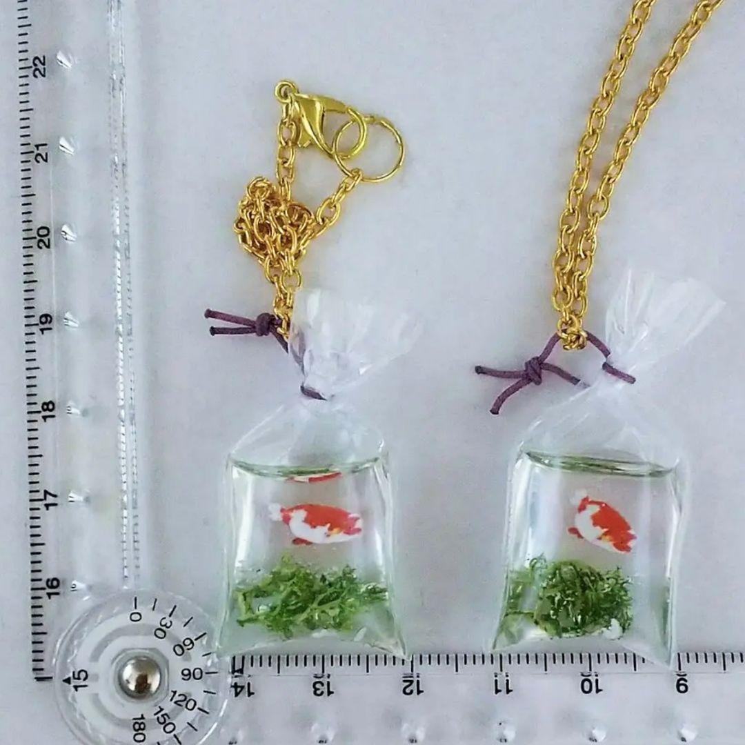 【046】金魚のチャーム／金魚掬い／ランチュウ