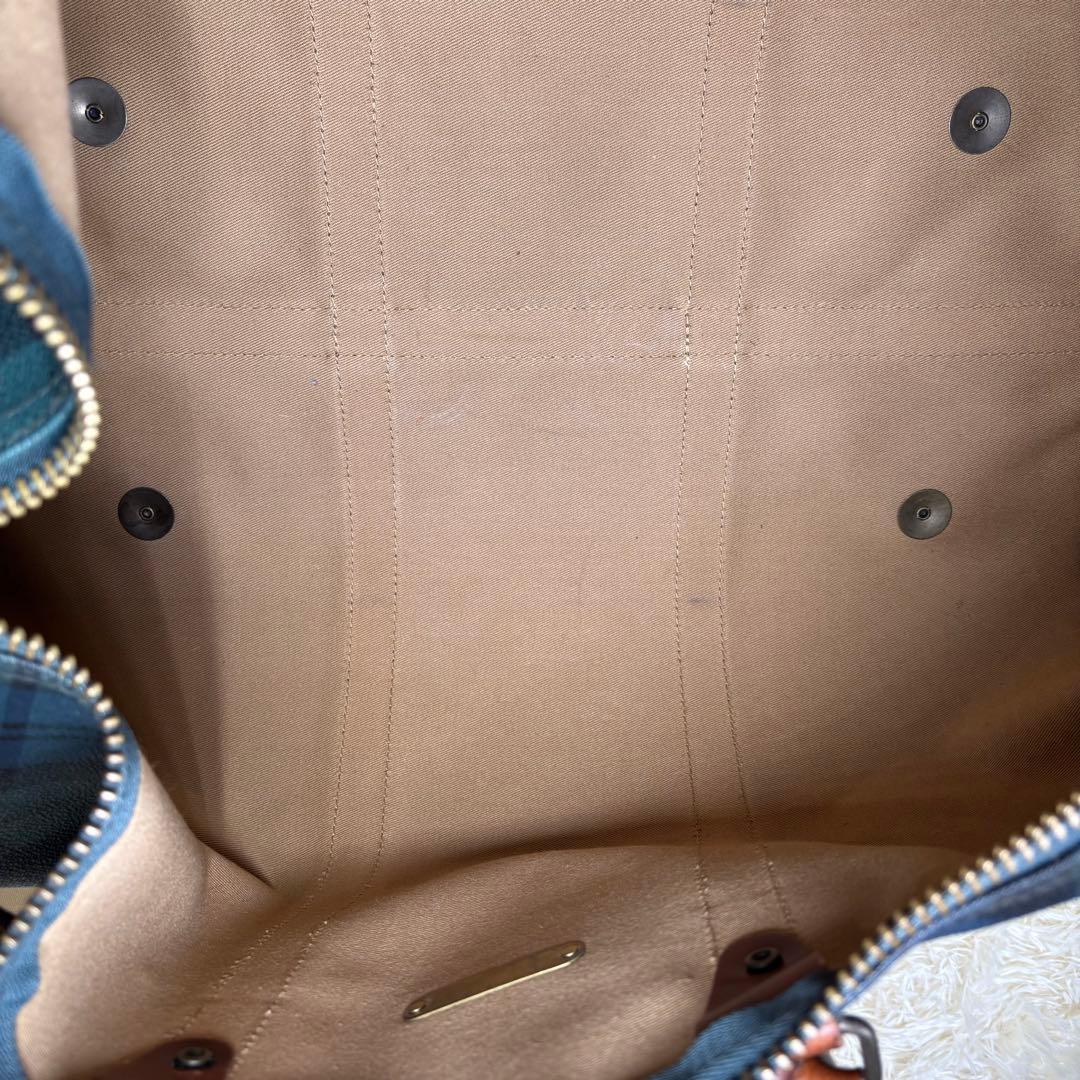 ✨状態良✨ ポロ ラルフローレン ボストンバッグ 付属品完備 タータンチェック