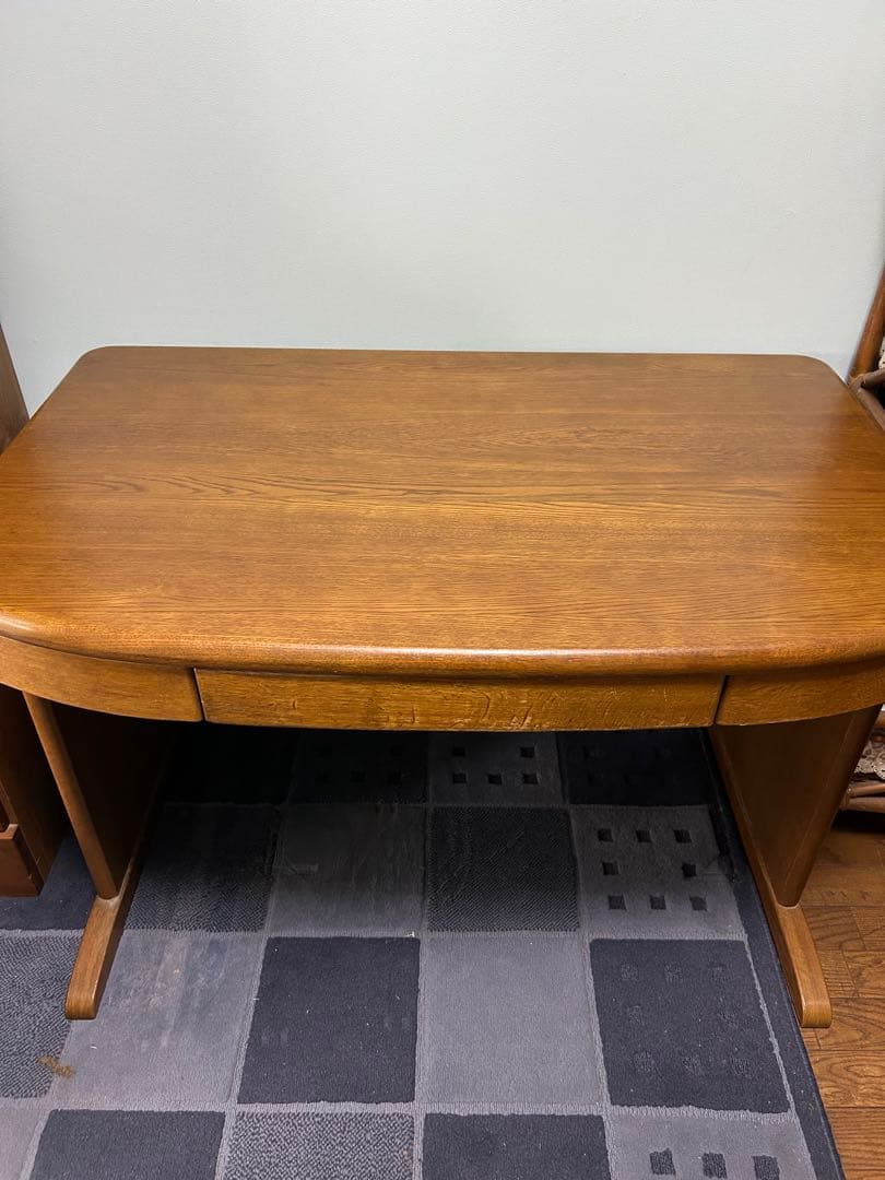 （あこ）浜本工芸 学習机・デスクセット◎高品質天然木◎（机のみ）