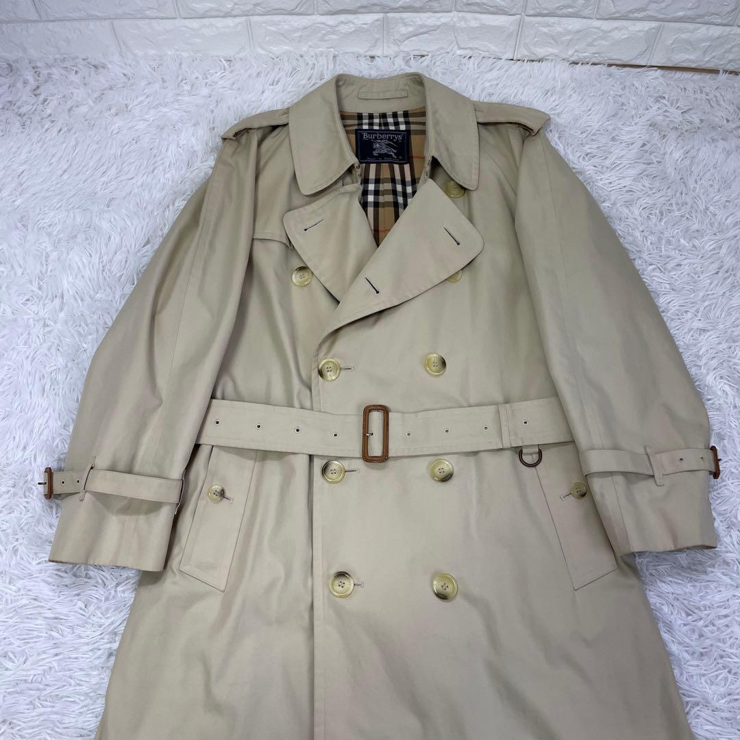 Burberrys'/ヴィンテージ、メンズ、トレンチコート、英国製、L