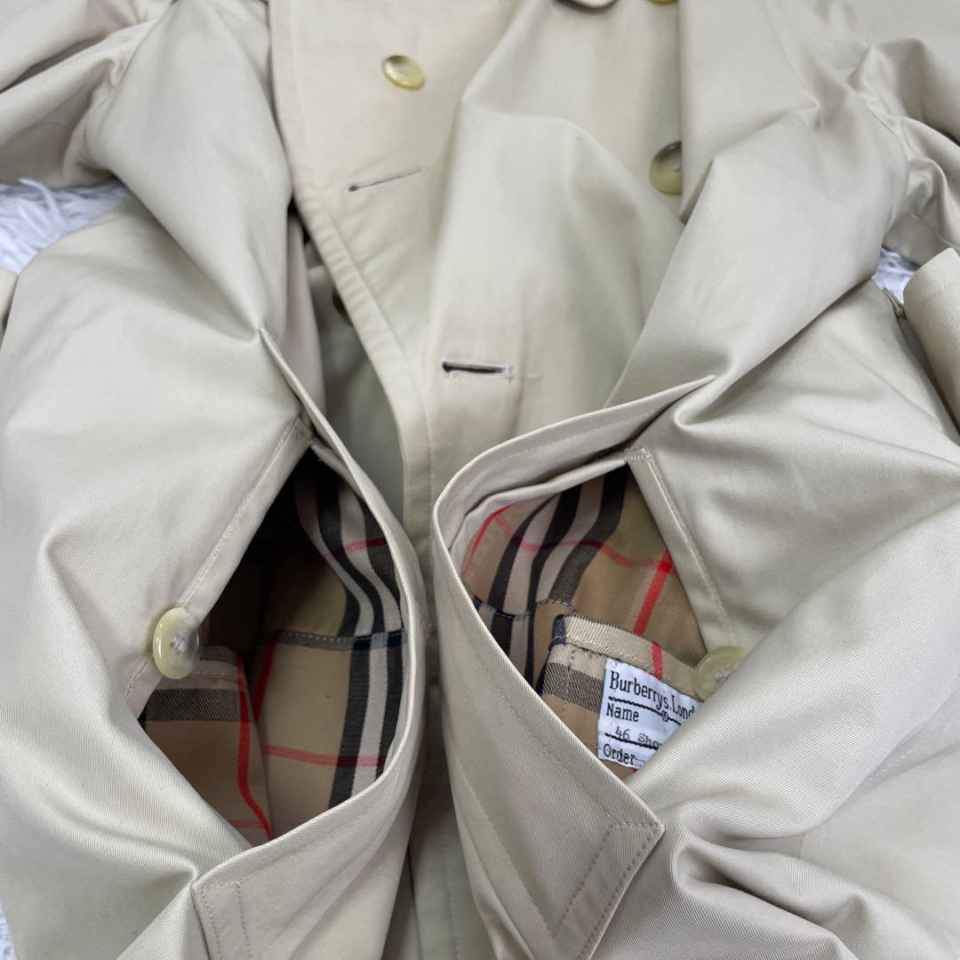 Burberrys'/ヴィンテージ、メンズ、トレンチコート、英国製、L