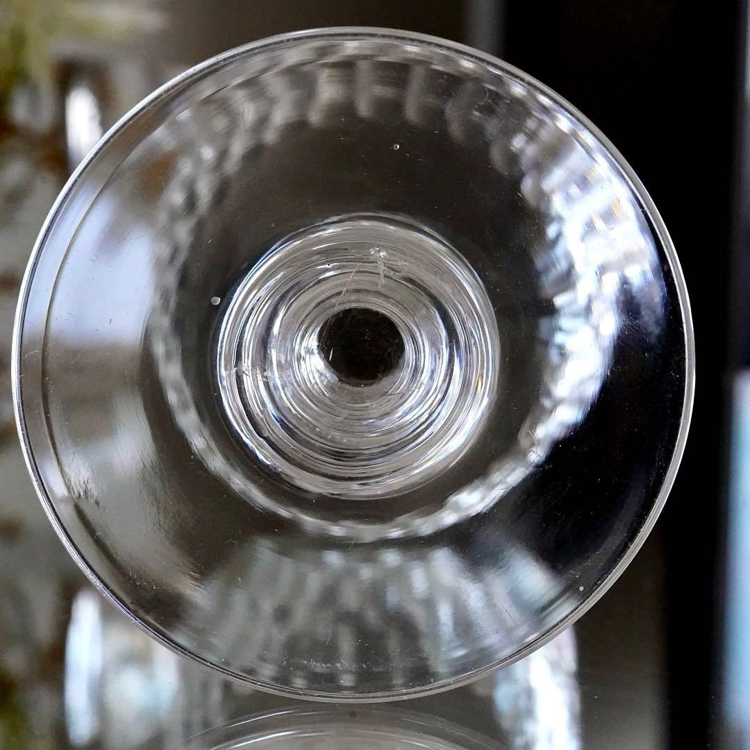 最大サイズ★オールド バカラ T6406 美品 BACCARATワイングラス