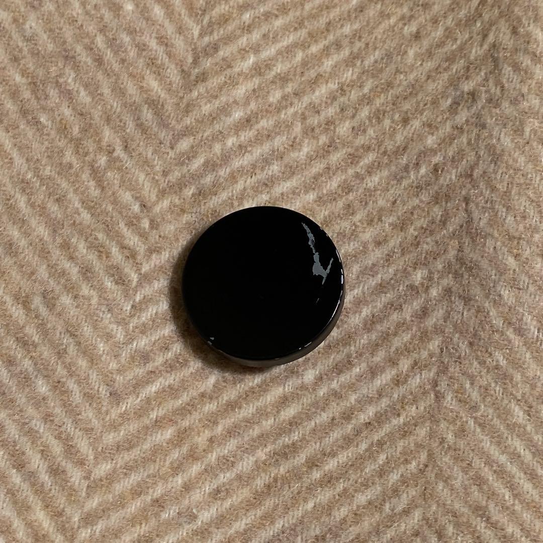 マックスマーラ系列 三菱商事 カシミヤ女優襟ベルデッドリバーコート ヘリンボーン