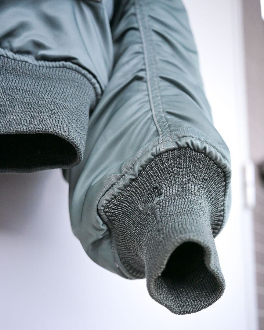 【奇跡の美品】50s MA-1 初期J-8279 SKYLINE製 米軍実物 L