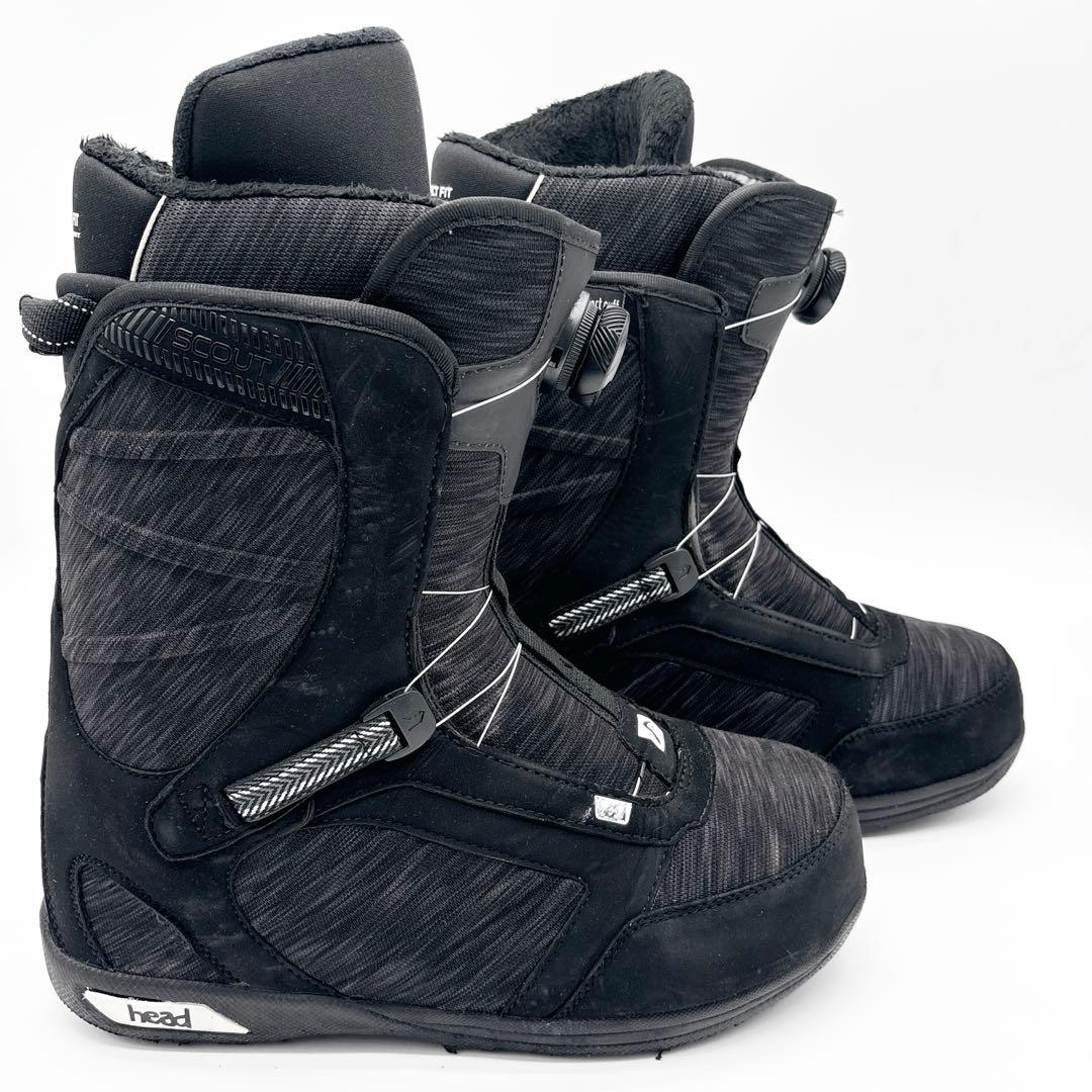 HEAD SCOUT LYT BOA 28.5cmスノーボードブーツ　黒