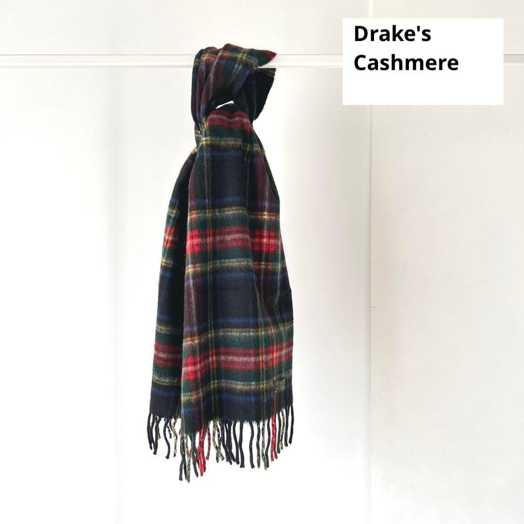 専用【美品・Vintage 】Drake's カシミヤ マフラー ドレイクス