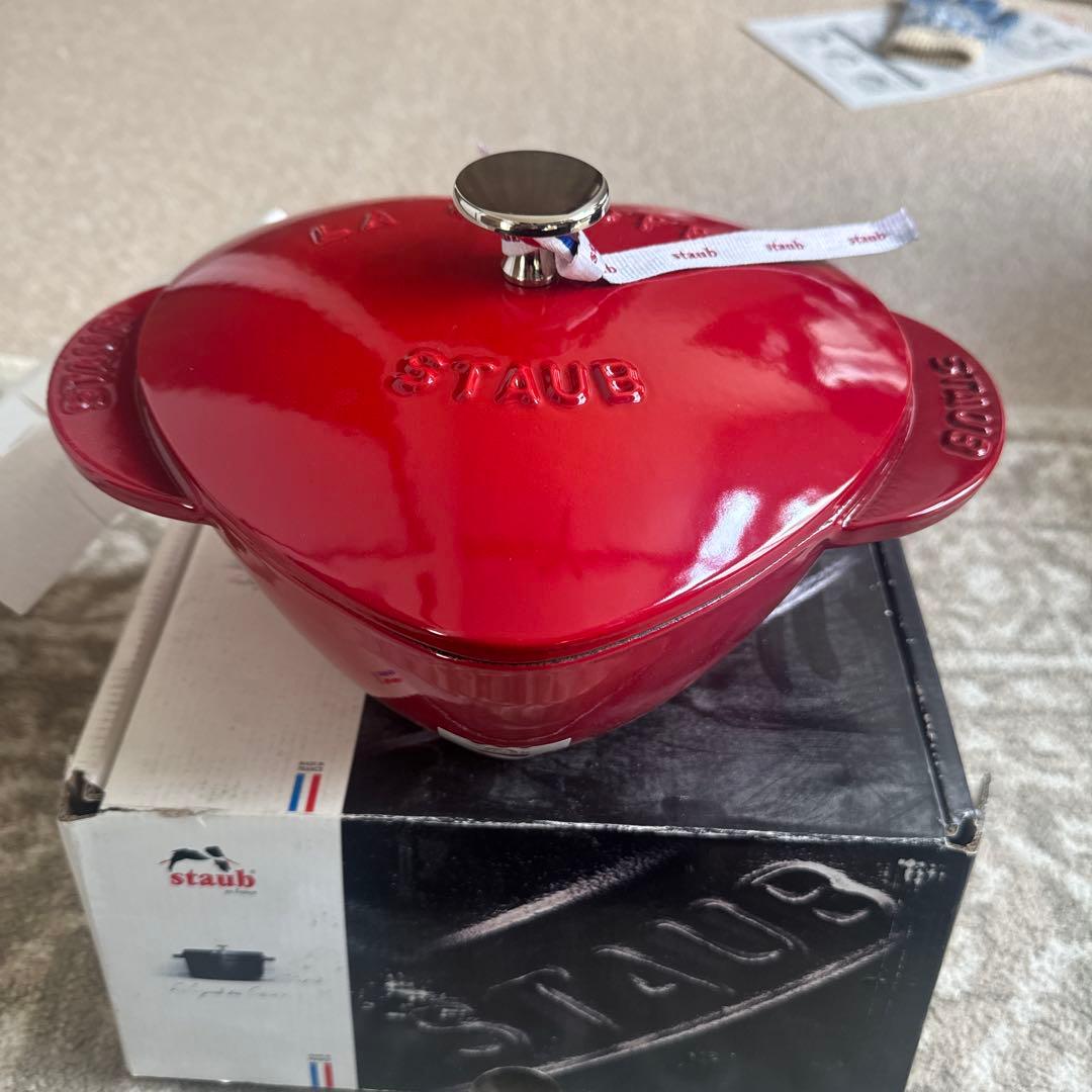 ストウブ　ハートココット　新品未使用