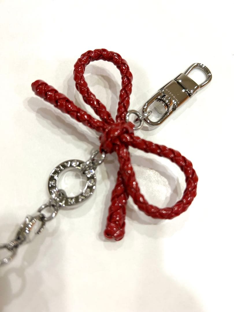 アンテプリマ　バッグチャーム　星　クリスマス　エナメルレッド　スター　チャーム