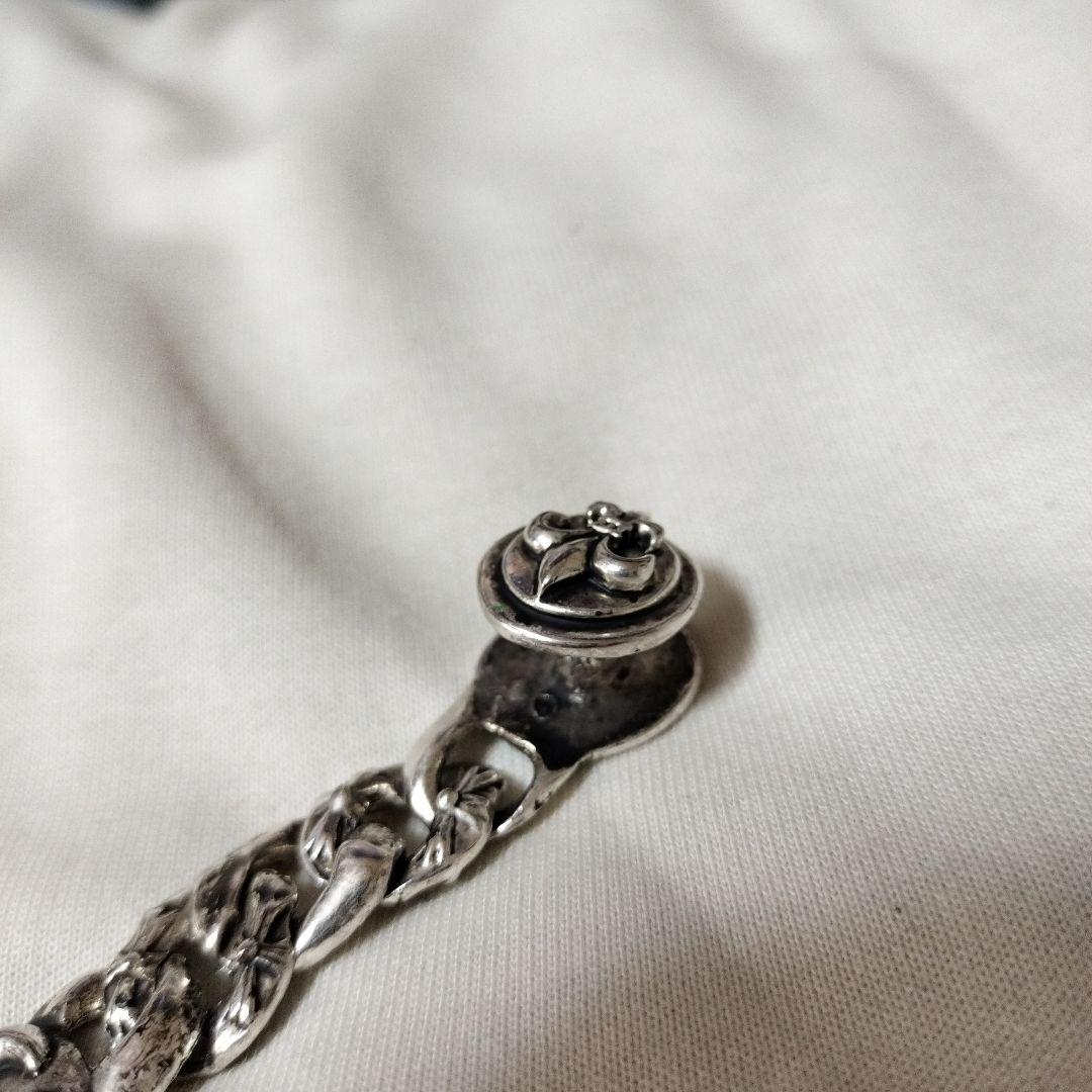 クロームハーツ950シルバー•フローラルデザイン クォーツ腕時計