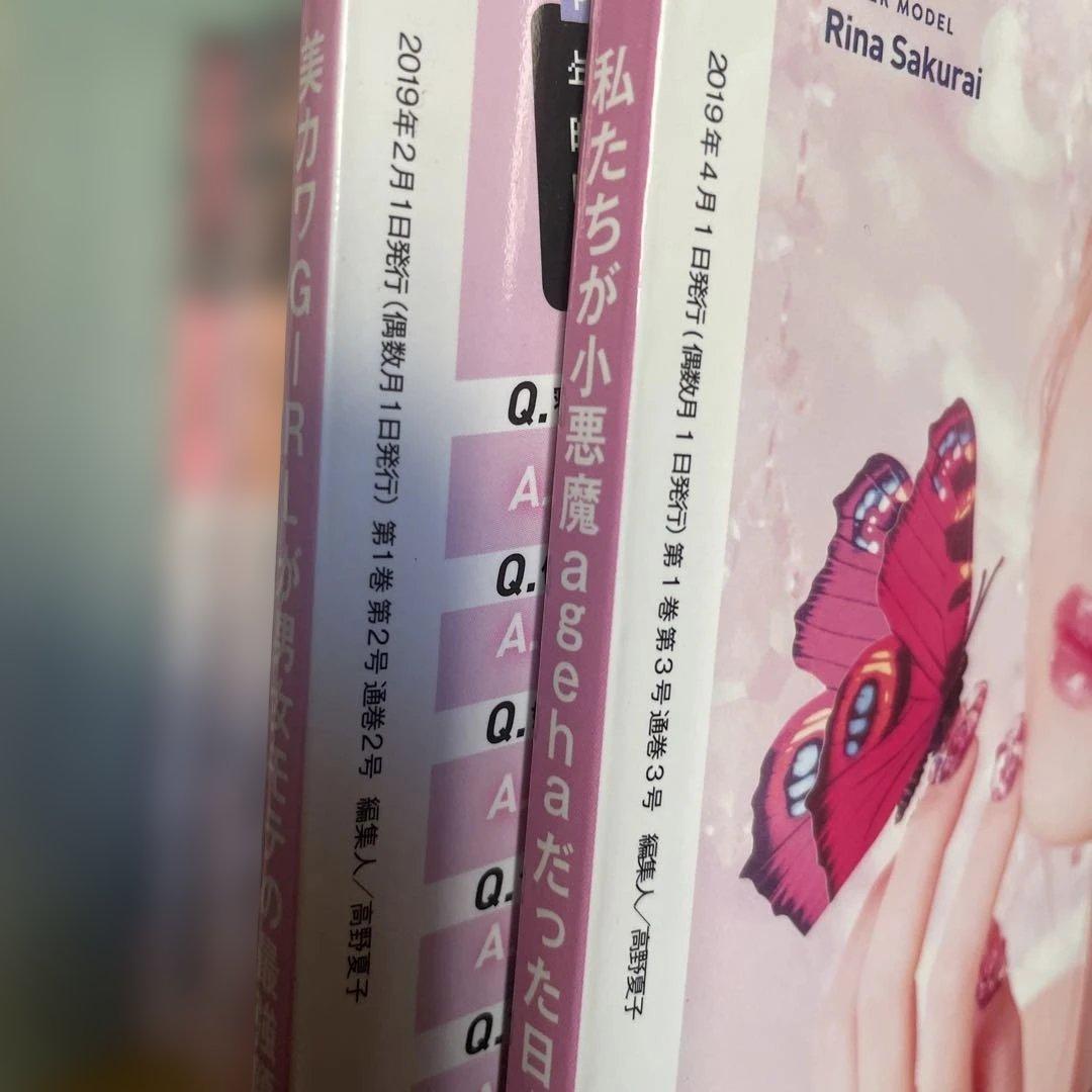 小悪魔ageha 36冊まとめ売り｜2011〜2018年｜廃刊・入手困難