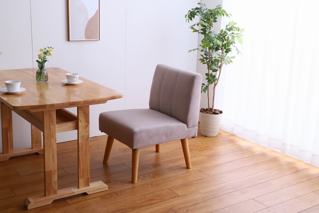 【送料無料】【2脚セット】Clara 1人掛けダイニングソファ 椅子 天然木