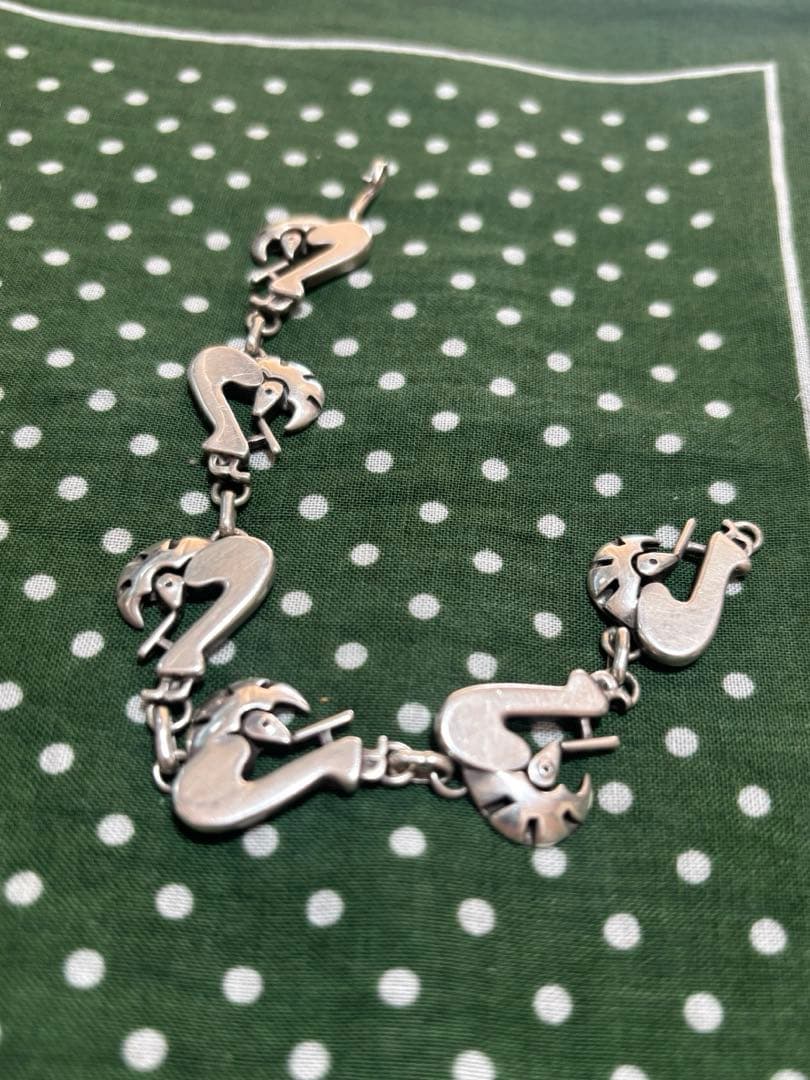 【SALE】ヴィンテージホピ族　70s オーバーレイ　ブレスレット