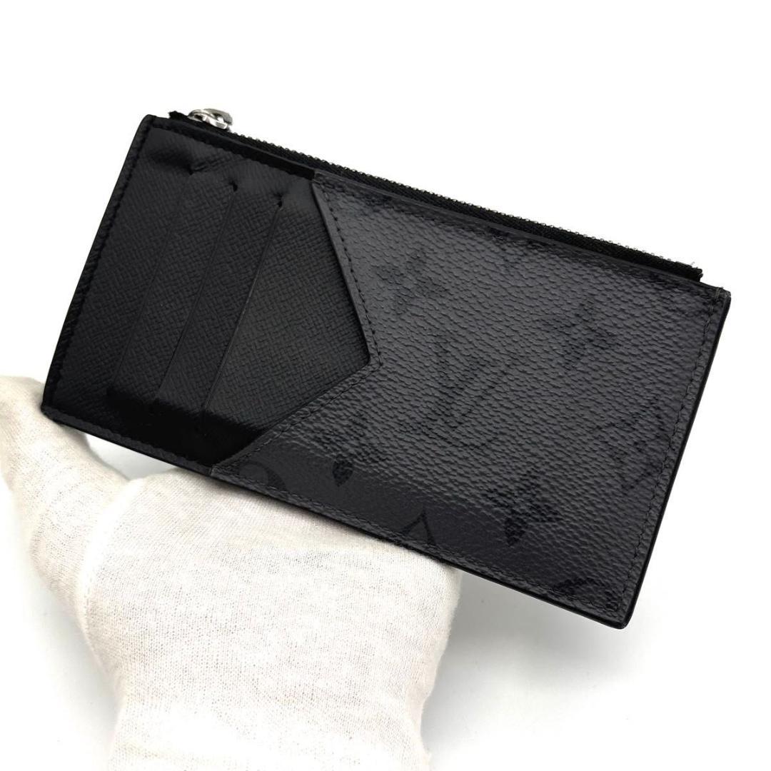 【新型】ルイヴィトン モノグラム エクリプス カードホルダー ブラック 黒