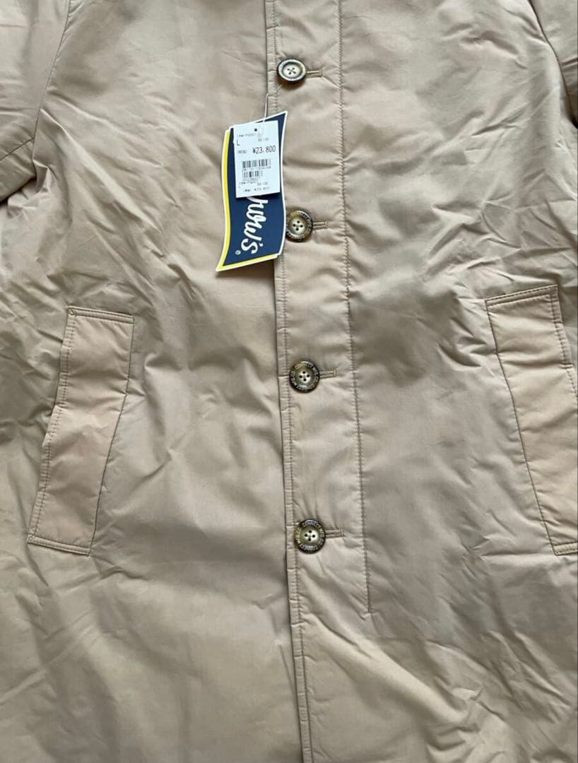 新品 格安 フェローズ ステンカラーコート sizeL