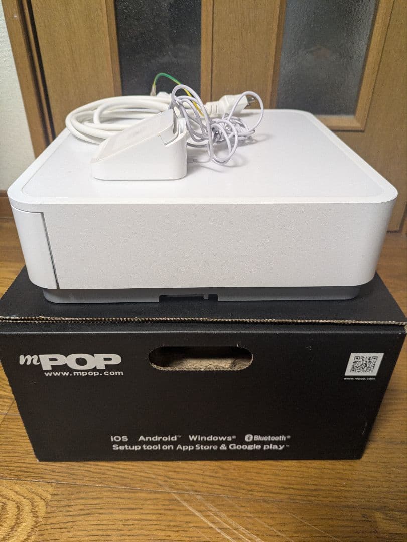 リーダー付き　スター精密 白 POP10 WHT JP　レジスター　スマホ決済