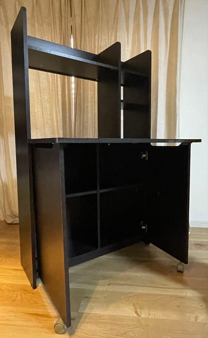 【ニトリ】【廃盤】ライティングデスク　ダークブラウン【引取り限定】