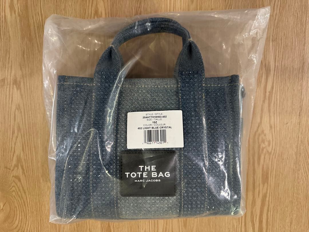MARC JACOBS ザ クリスタル デニム トート バッグ スモール