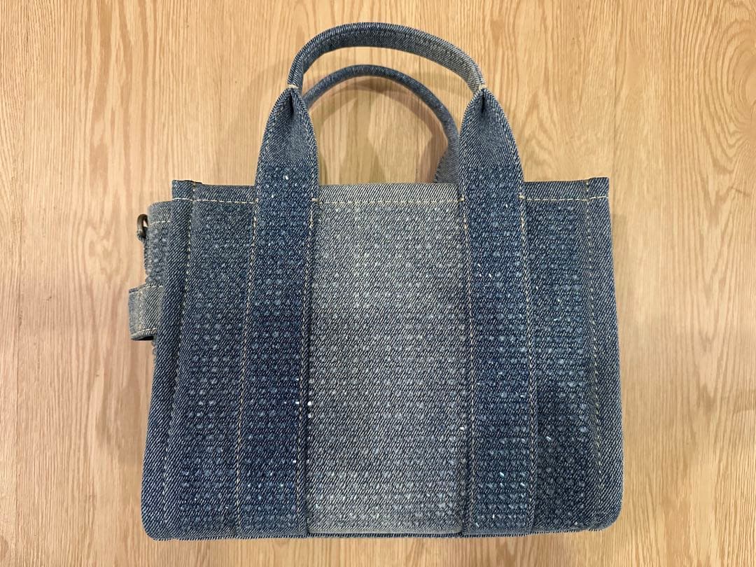MARC JACOBS ザ クリスタル デニム トート バッグ スモール