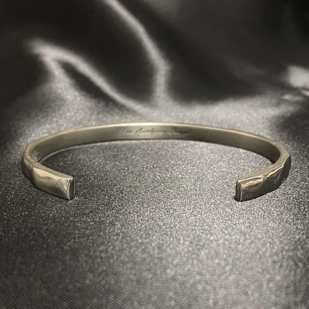 Flea Anthony Design シルバー タタキ バングル ブレスレット