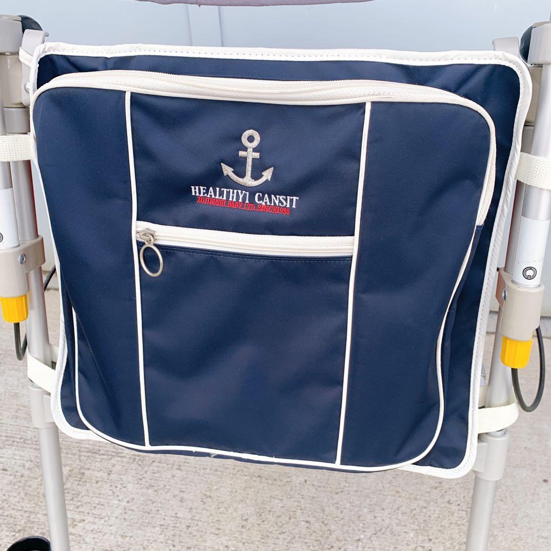 【未使用送料込】象印ベビー キャンシット75 シルバーカー