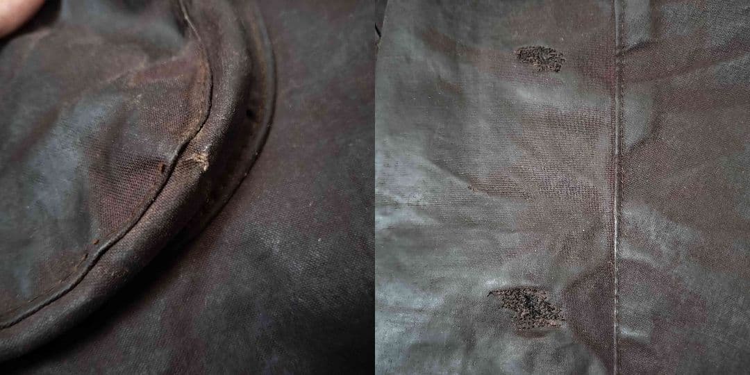 80s BARBOUR northumbria c40ラスティック　ブラウン