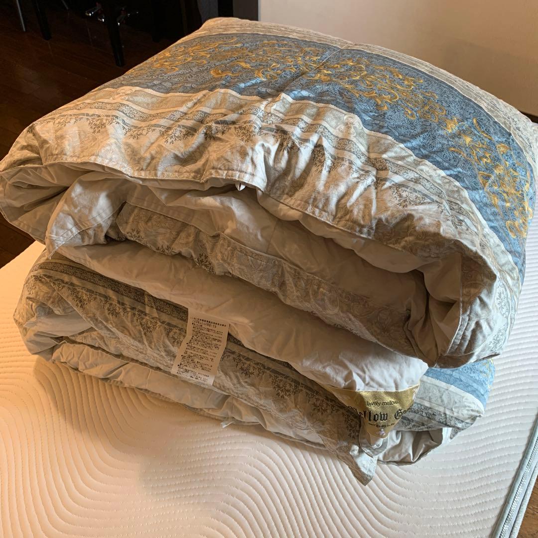 羽毛掛け布団 mellow  シングル　日本製