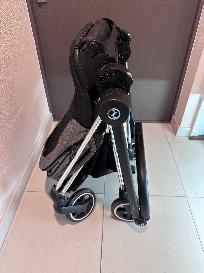 【値下げ！】サイベックス　ミオスプラチナム　グレー　ドリンクホルダー　雨カバー付