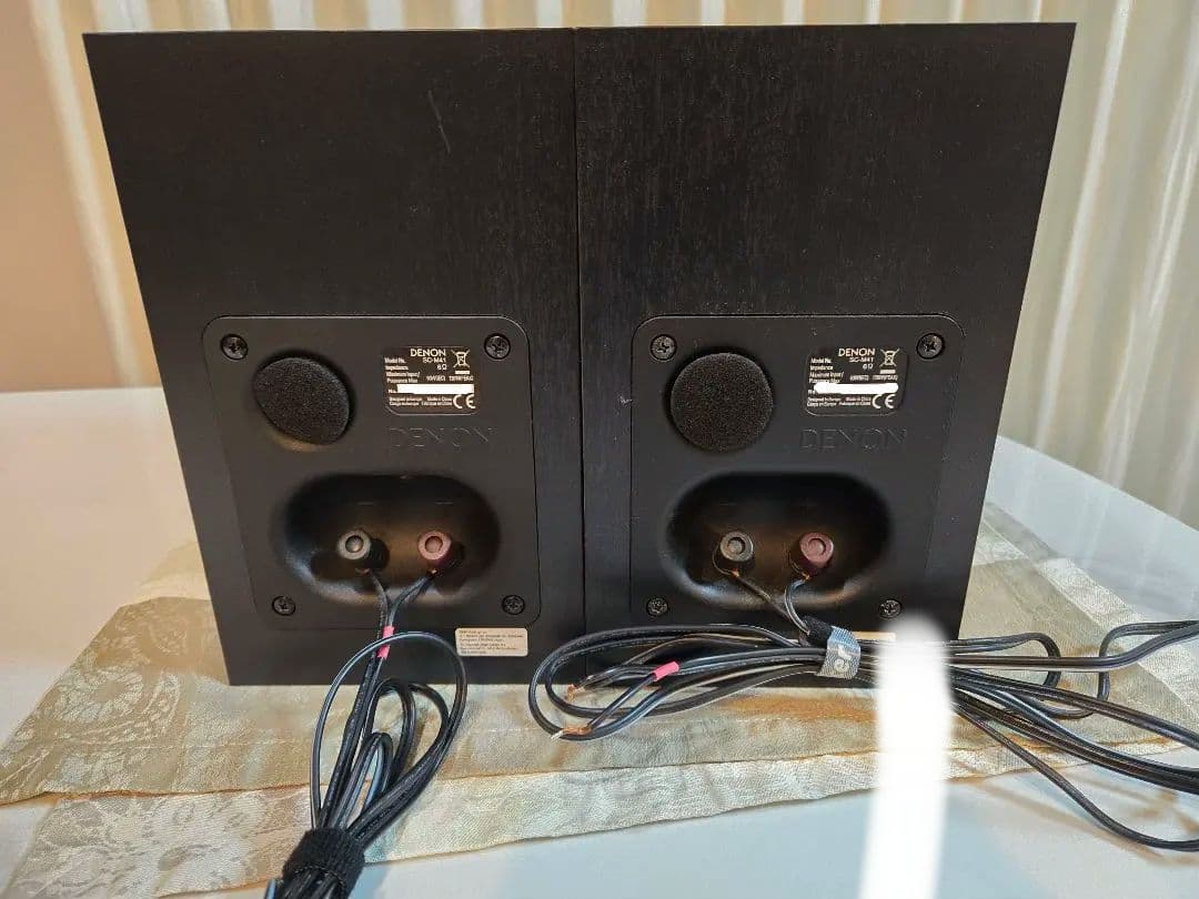 DENON SC-M41 ペア＋小型アンプ付 すぐ使える