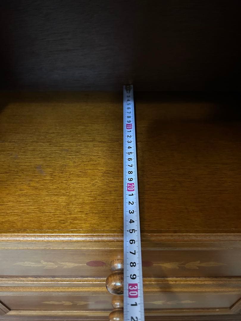 象嵌　キャビネット　サイドチェスト　サイドテーブル　アンティーク　ヴィンテージ