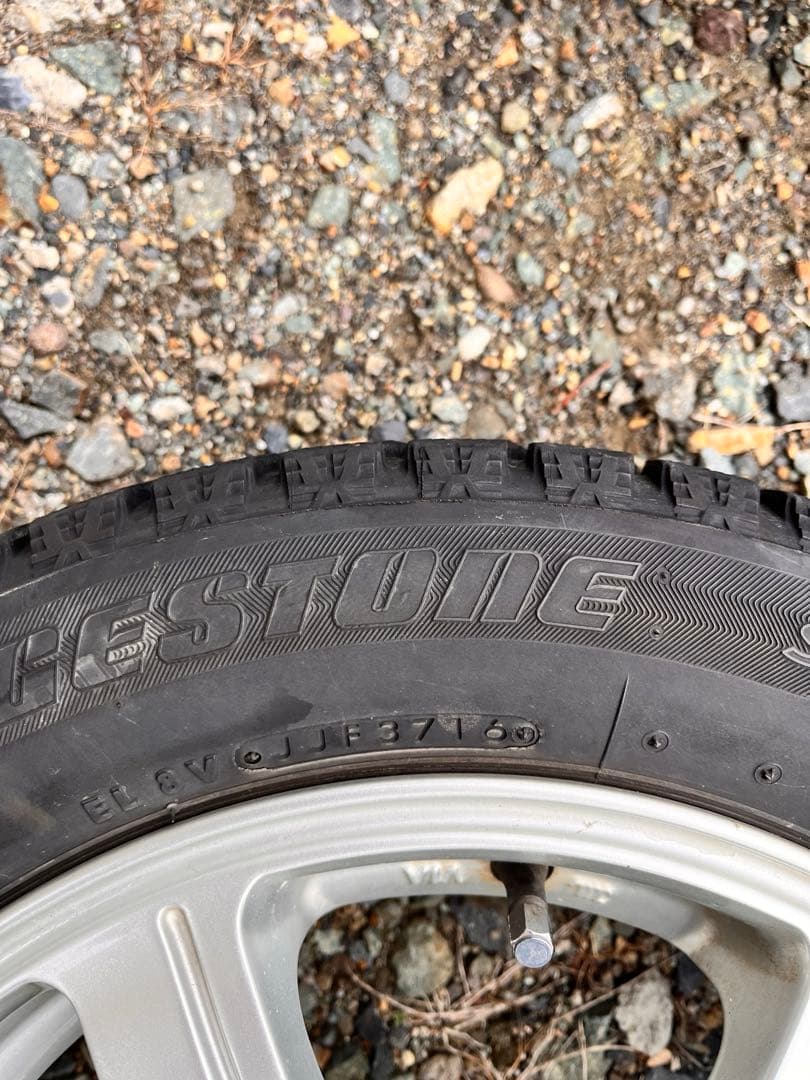 155/65R14 スタッドレスタイヤ　ホイール　ブリヂストン　ブリザック　４本