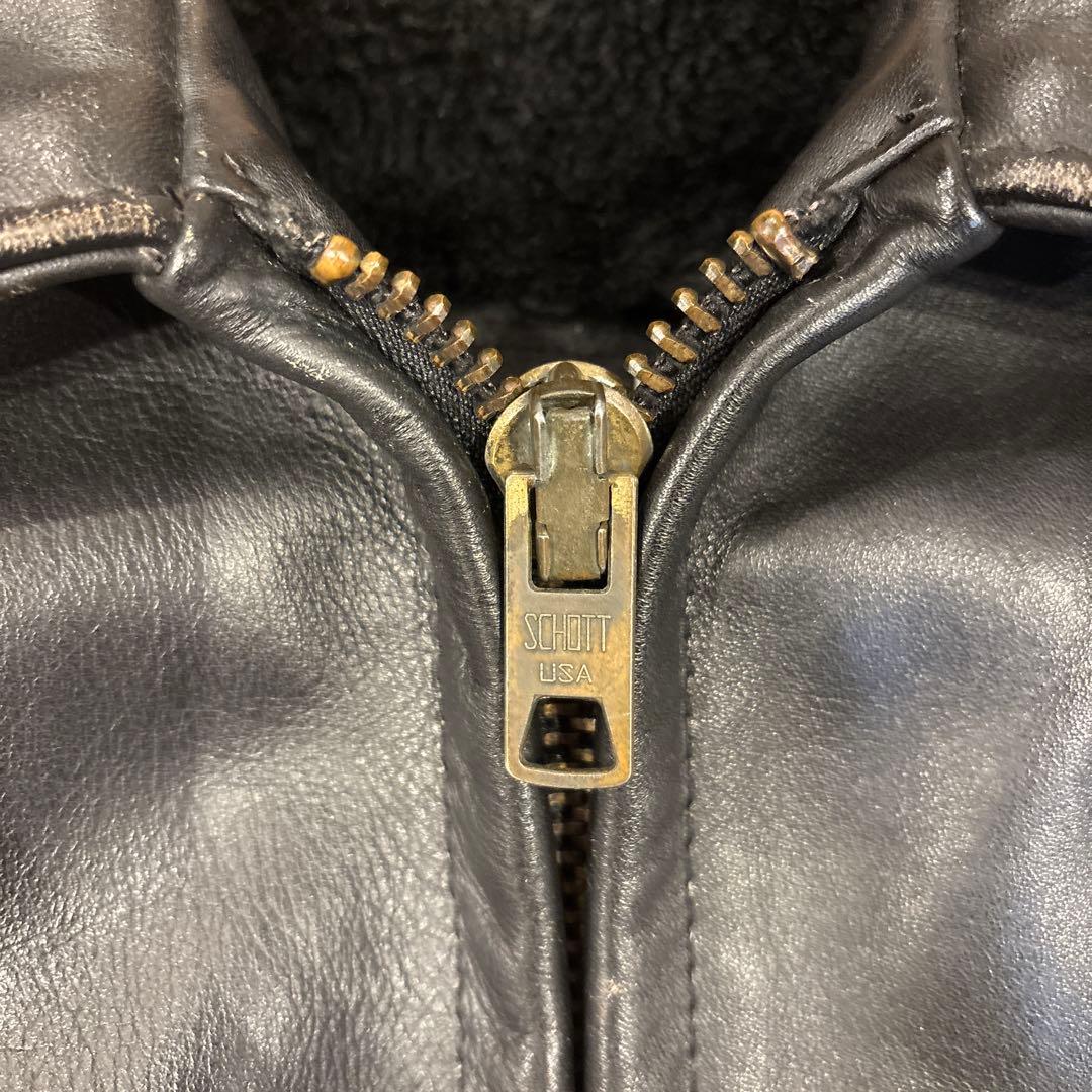 Schott AT101 シングルライダースジャケット