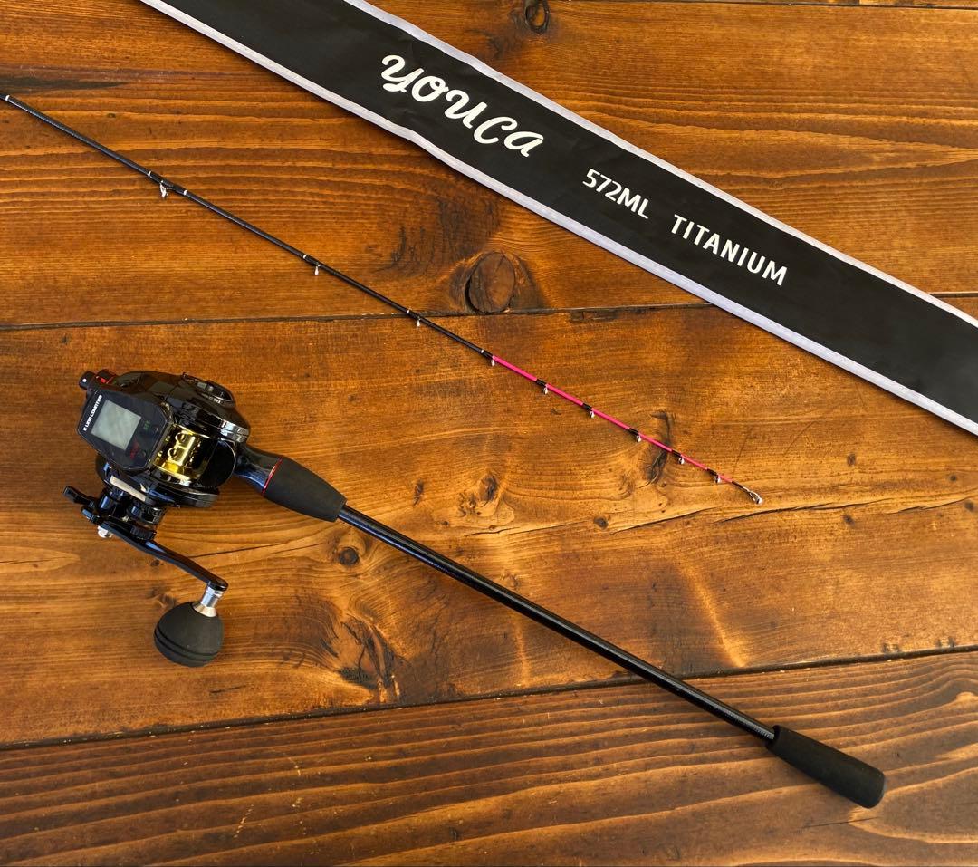 ジギングセット　左巻き　ジギングロッド　C572ML スロージギング　タイラバ