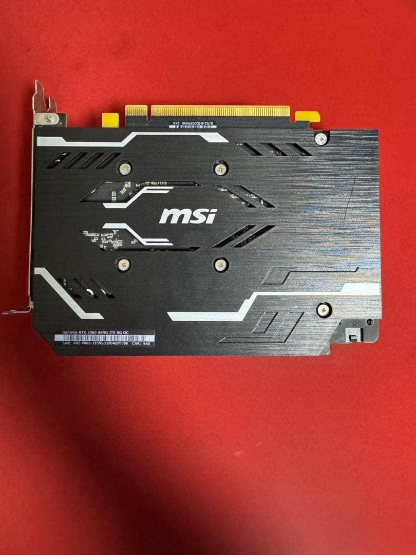 MSI AERO グラフィックボード RTX2060