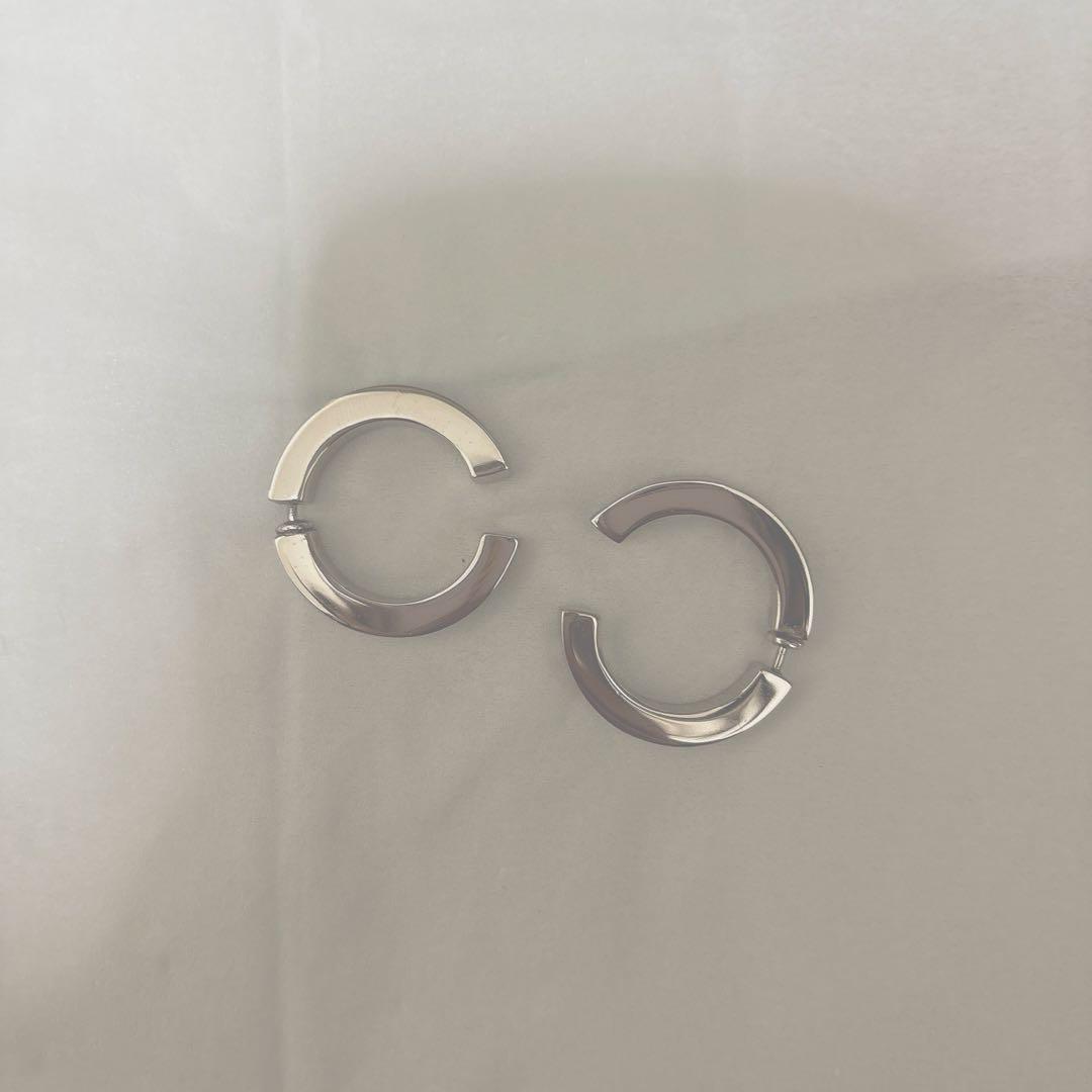 MM6 Maison Margiela フープピアス