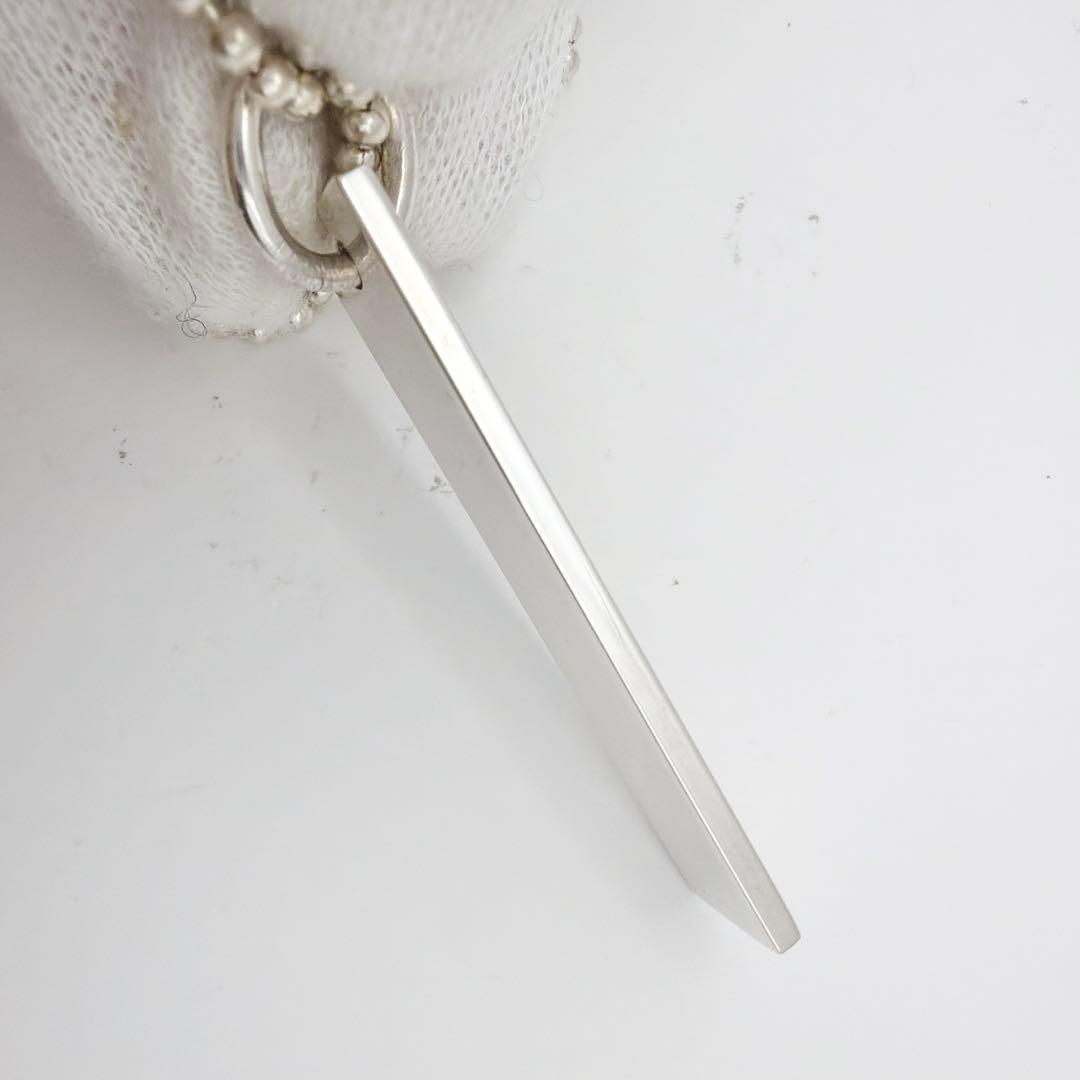 しげたん。　GUCCI シルバーネックレス